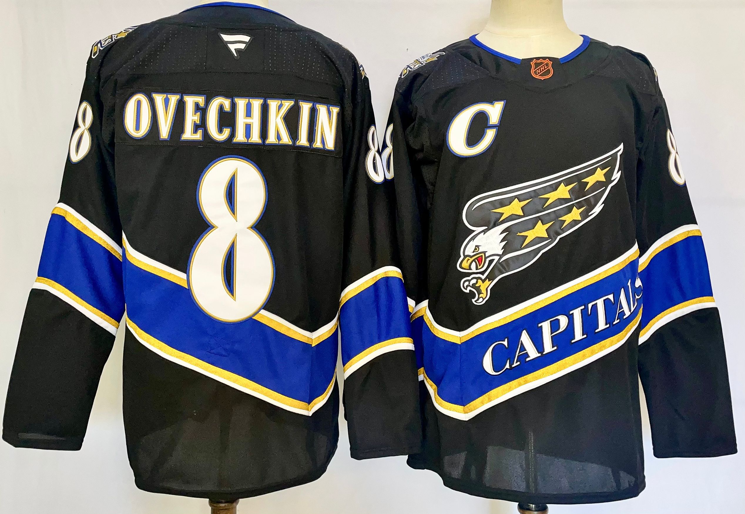 Men Washington Capitals #8 Ovechkin Black 2025 Home Premier Player NHL Jersey->toronto maple leafs->NHL Jersey